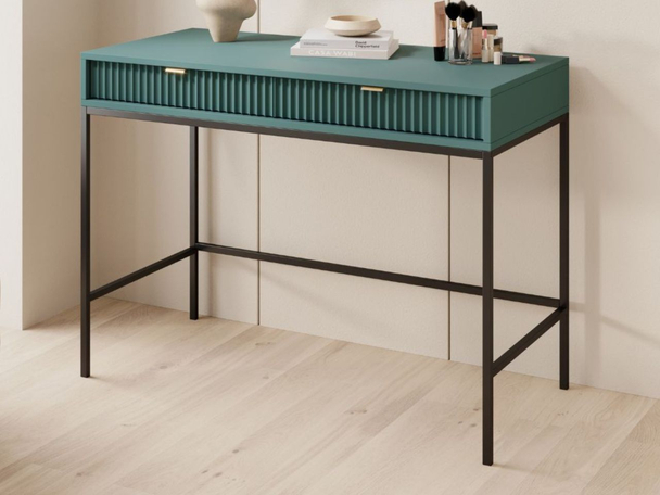 Kaptafel met lades Amber Groen