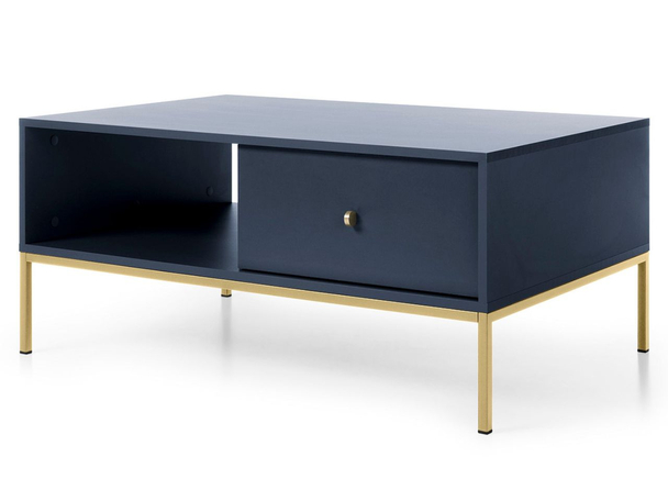 Salontafel met lades Amor Marineblauw