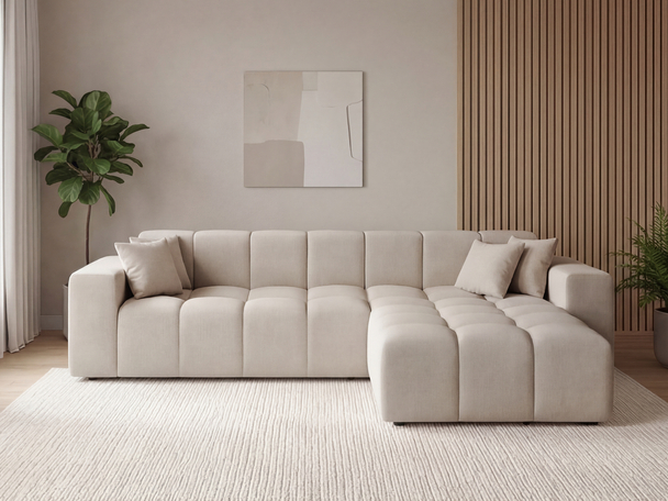 Hoekbank Links Loopo Beige