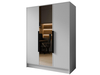 150 cm \ Wit \ Zwart