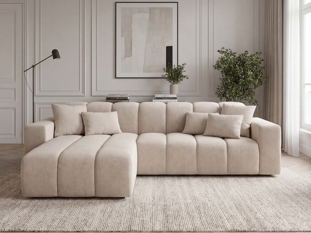 Hoekbank Links Nork Beige