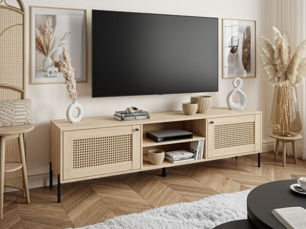 TV-Meubel met deuren Bellance Puccini Eik