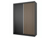 150 cm \ Zwart || Wotan-eik \ Nee