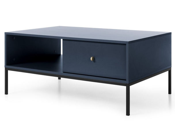 Salontafel met lades Amor Marineblauw