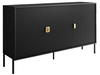 154 cm \ Zwart mat \ Zwart