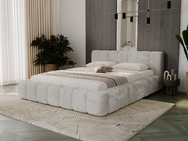 Bed met Opbergruimte en lattenbodem 120x200 Ibiza Grijs