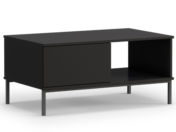 Salontafel met Lades Soroko Zwart