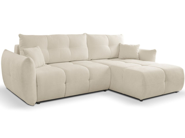 Hoekbank met Slaapfunctie en Opbergruimte Bene Beige