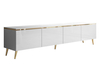 Wit glans \ 13 cm
