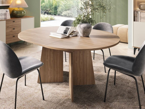 Uitschuifbare tafel Arelis Royal Walnoot
