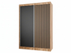 150 cm \ Zwart || Wotan-eik || Eik Craft Goud \ Nee