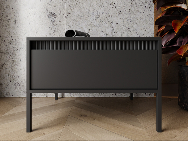 Salontafel met Lades Sorano Zwart