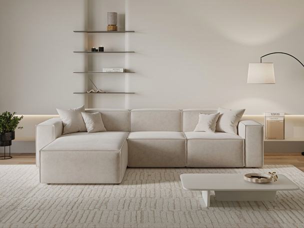 Hoekbank Links Arizona Beige