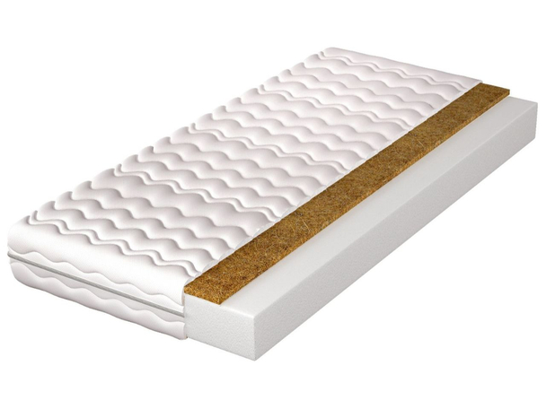 Schuimmatras met kokosmat en afneembare hoes Tomi 10 80x200