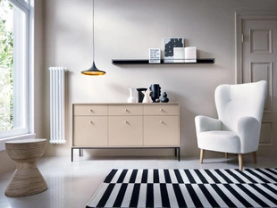 Dressoir met deuren en lades 154 cm Amor Beige