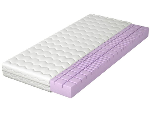 Schuimmatras met afneembare hoes Elen 120x200