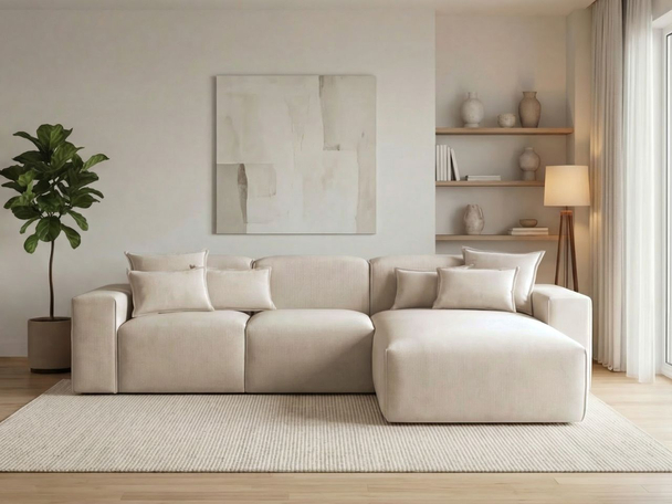 Hoekbank Rechts Leni Beige