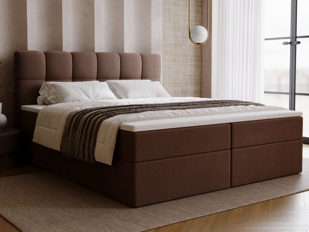 Boxspring met Opbergruimte 140x200 Maison Bruin