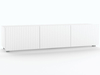 300 cm \ Wit mat