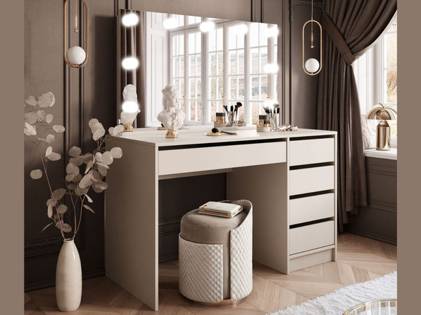Kaptafel met lades Melo Elite Kashmir mat