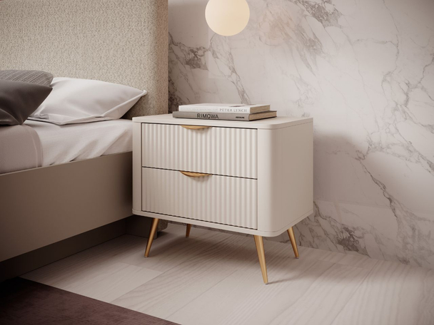Nachtkastje met Lades Latina Beige