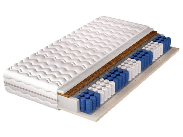 Pocketveringmatras pocket met latex en kokosmat Avena 160x200