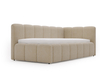 Donkerbeige \ Boucle \ Rechten