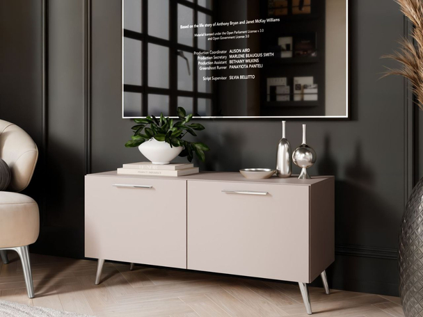 TV-meubel 100 cm met deuren Noaé Kashmir