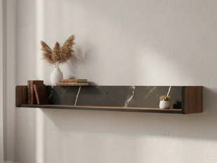 Wandplank Pascale Bruin, Zwart